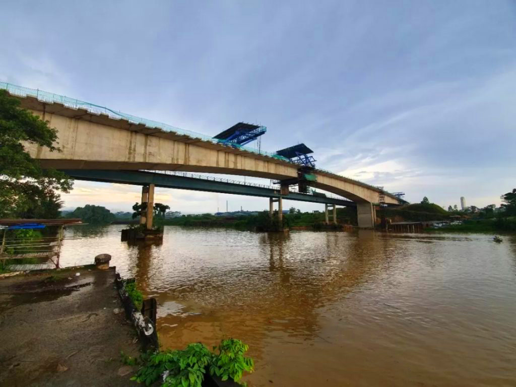 Tatau Bridge in Malaysia