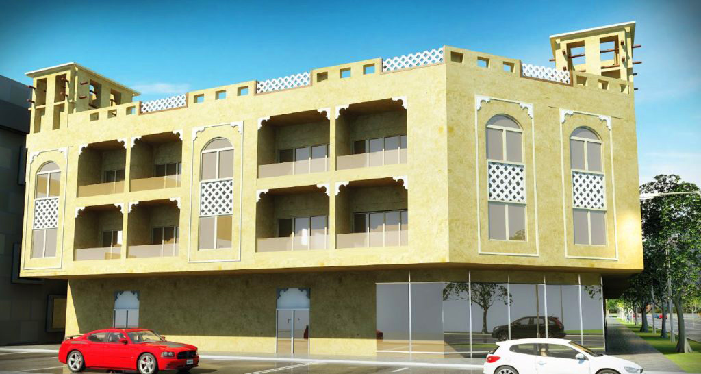 Commercial & Residential building in Dubai