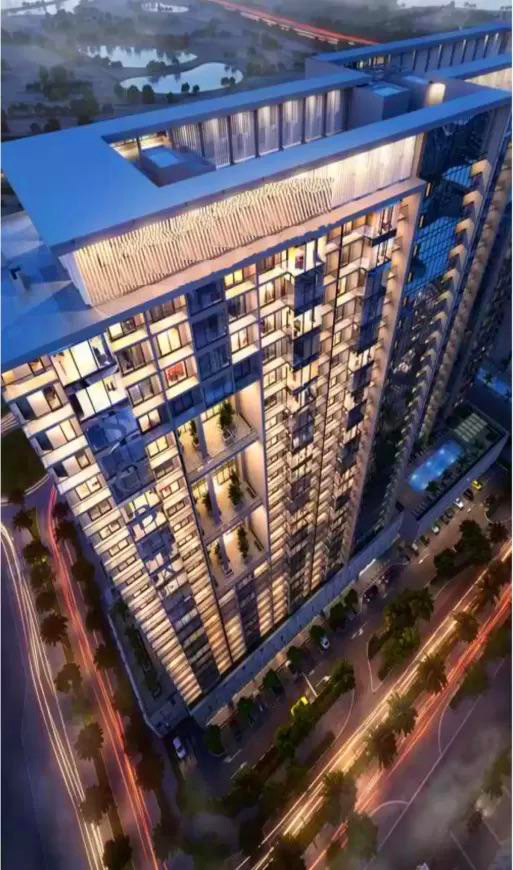 Multistorey luxury residential building in Dubai