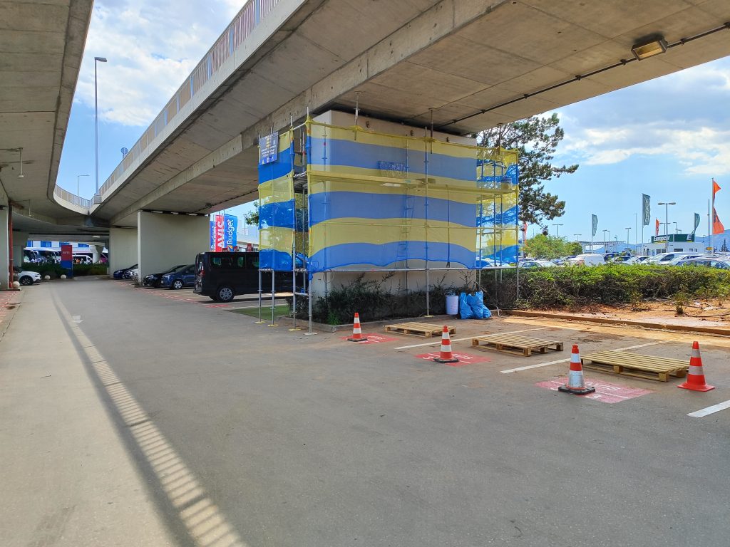 Bridge jacking & bearing replacement, Athens International Airport - Greece